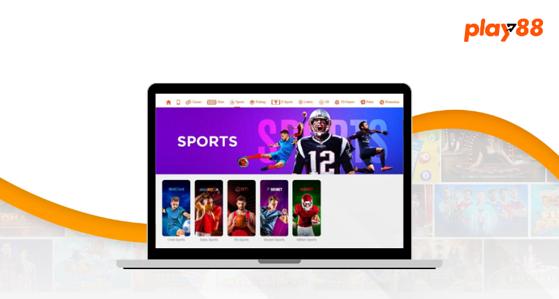 Play88 users can bet on many sports and e-sports events like football and basketball.