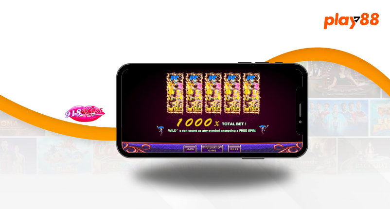Displays "Wild" symbols, providing up to 1000x total bet win for specific combinations.