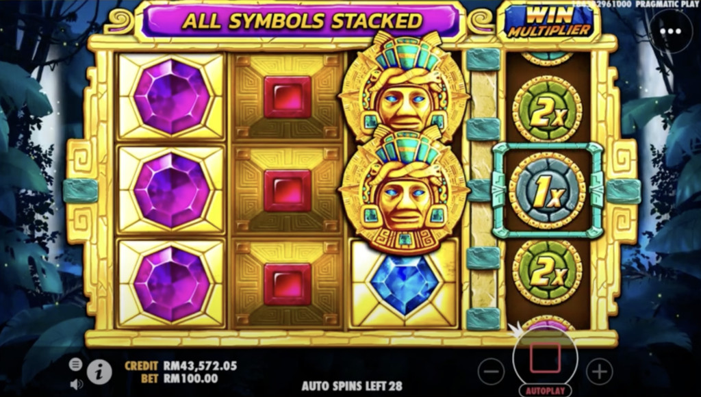 Released by Pragmatic Play, Aztec Gems is a 3-reel, 9-payline slot game that immerses players in a vibrant jungle setting.