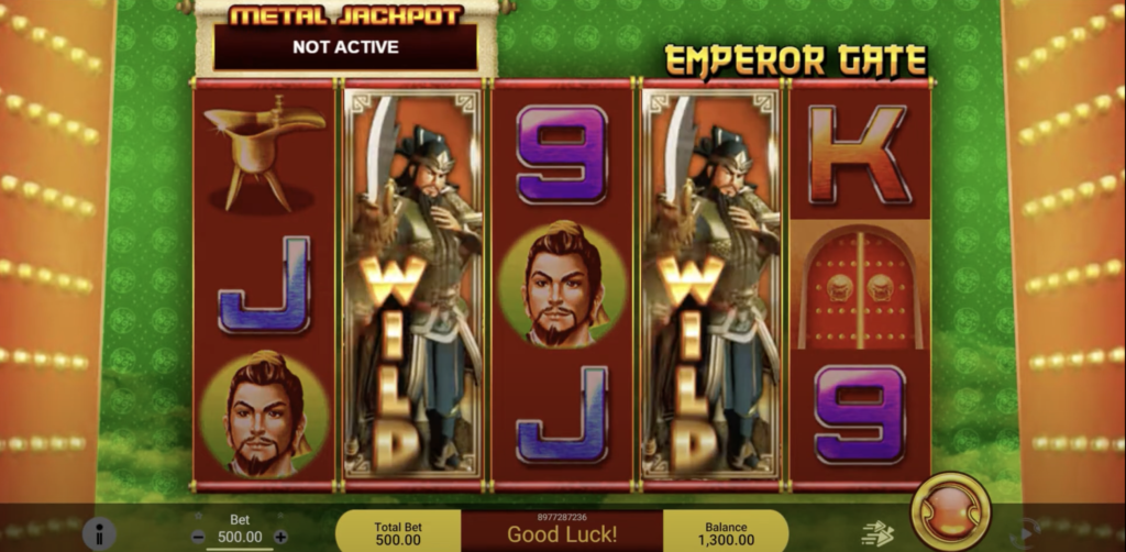 Emperor Gate is a video slot with 5 reels and 50 paylines, created by Spadegaming, showcasing a lively Chinese/Oriental theme.