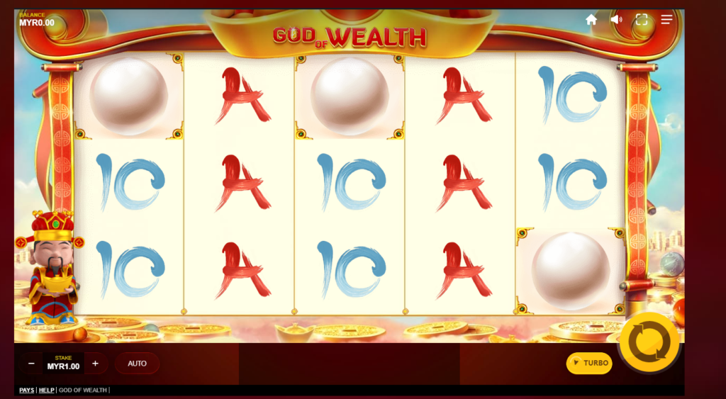 A 5-reel, 3-row slot game featuring multiple paylines to enhance winning opportunities.





The God of Wealth slot game usually has a 5-reel, 3-row format with multiple paylines, enhancing your chances of winning.
